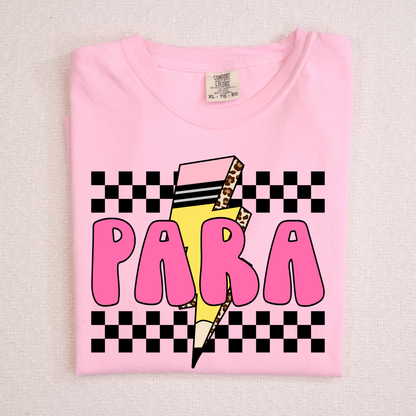 Para pencil lightening bolt