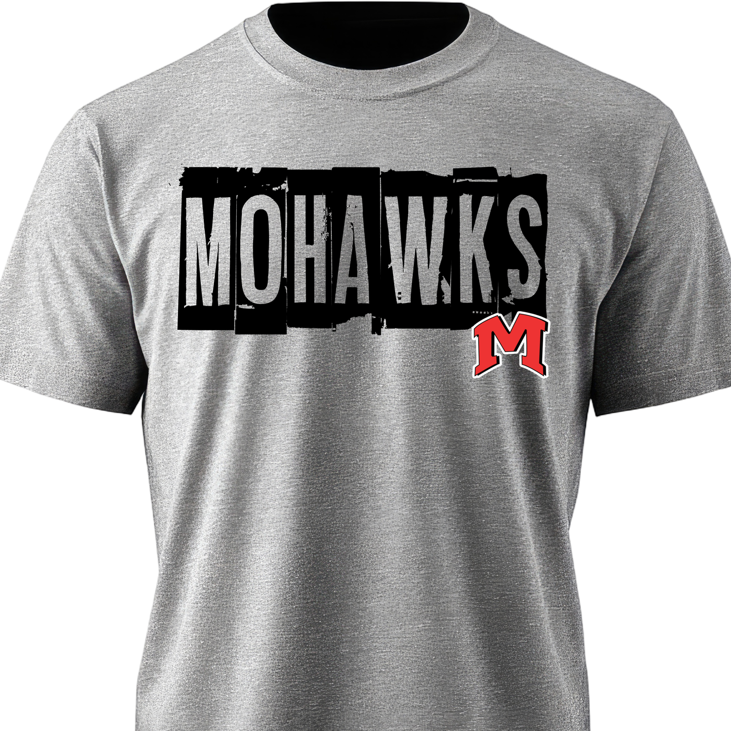 Mohawks Block lettering