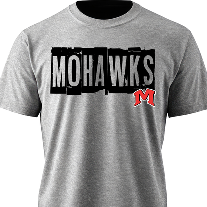 Mohawks Block lettering