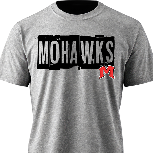 Mohawks Block lettering