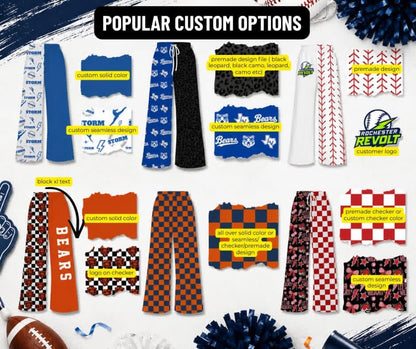 Pre-Order custom split pant