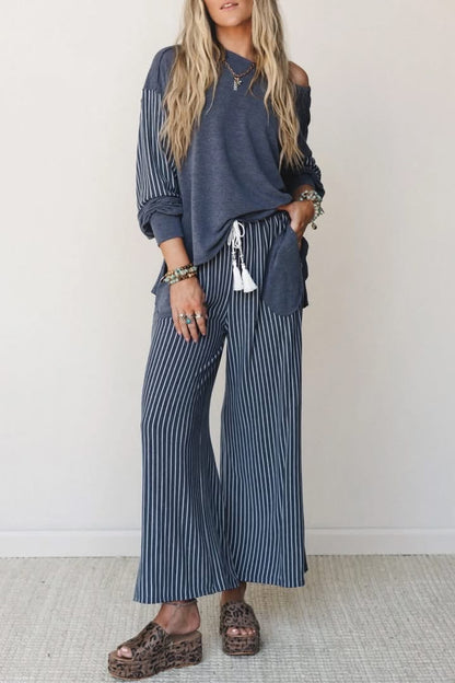 PRE ORDER STRIPE LOUNGE SET