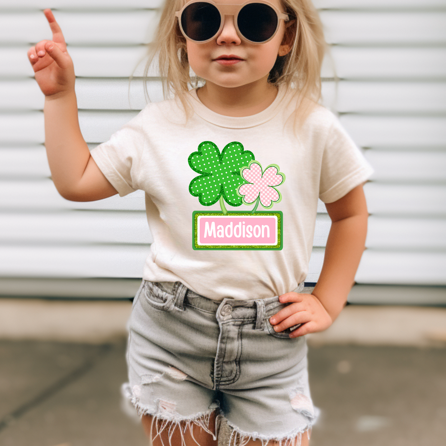 Personalized St Patrick’s Day- pink