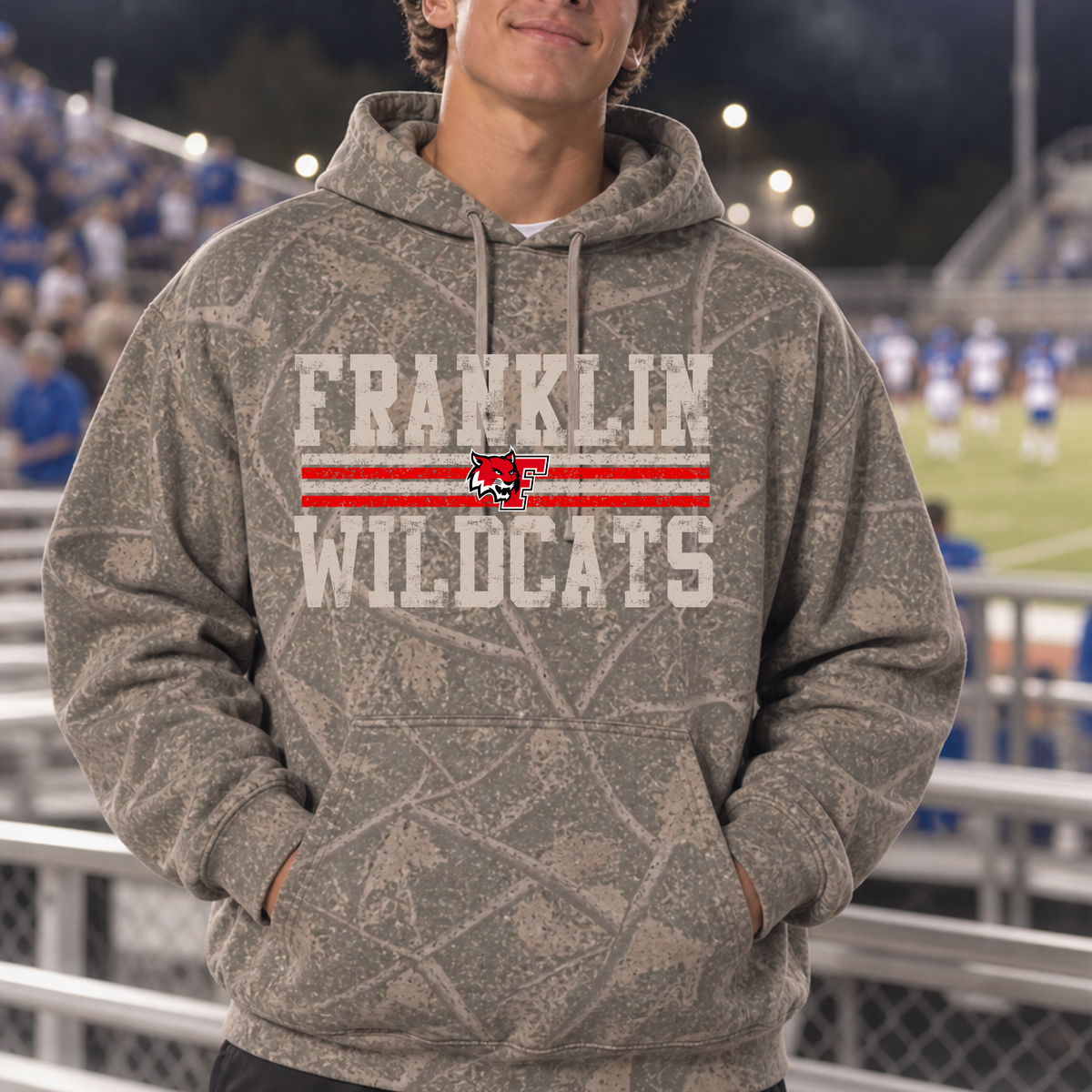 Franklin - camo Hoodie