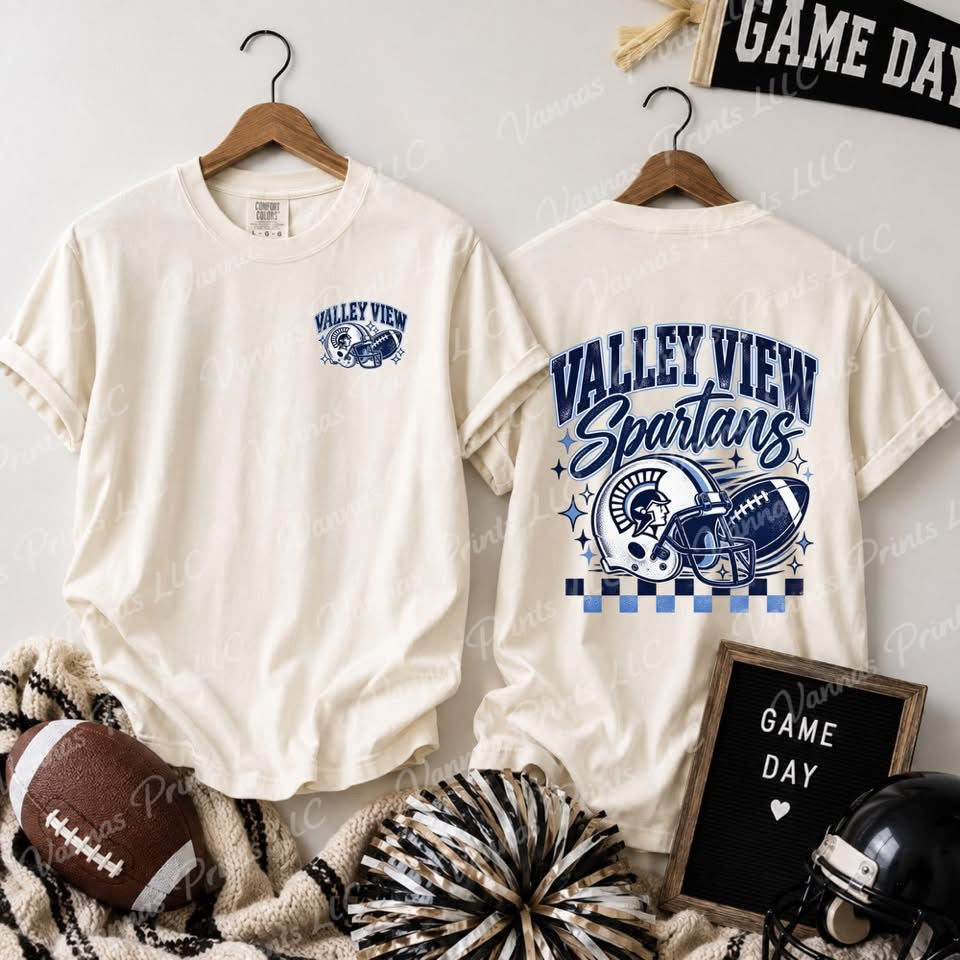 Valley View Spartans checkered