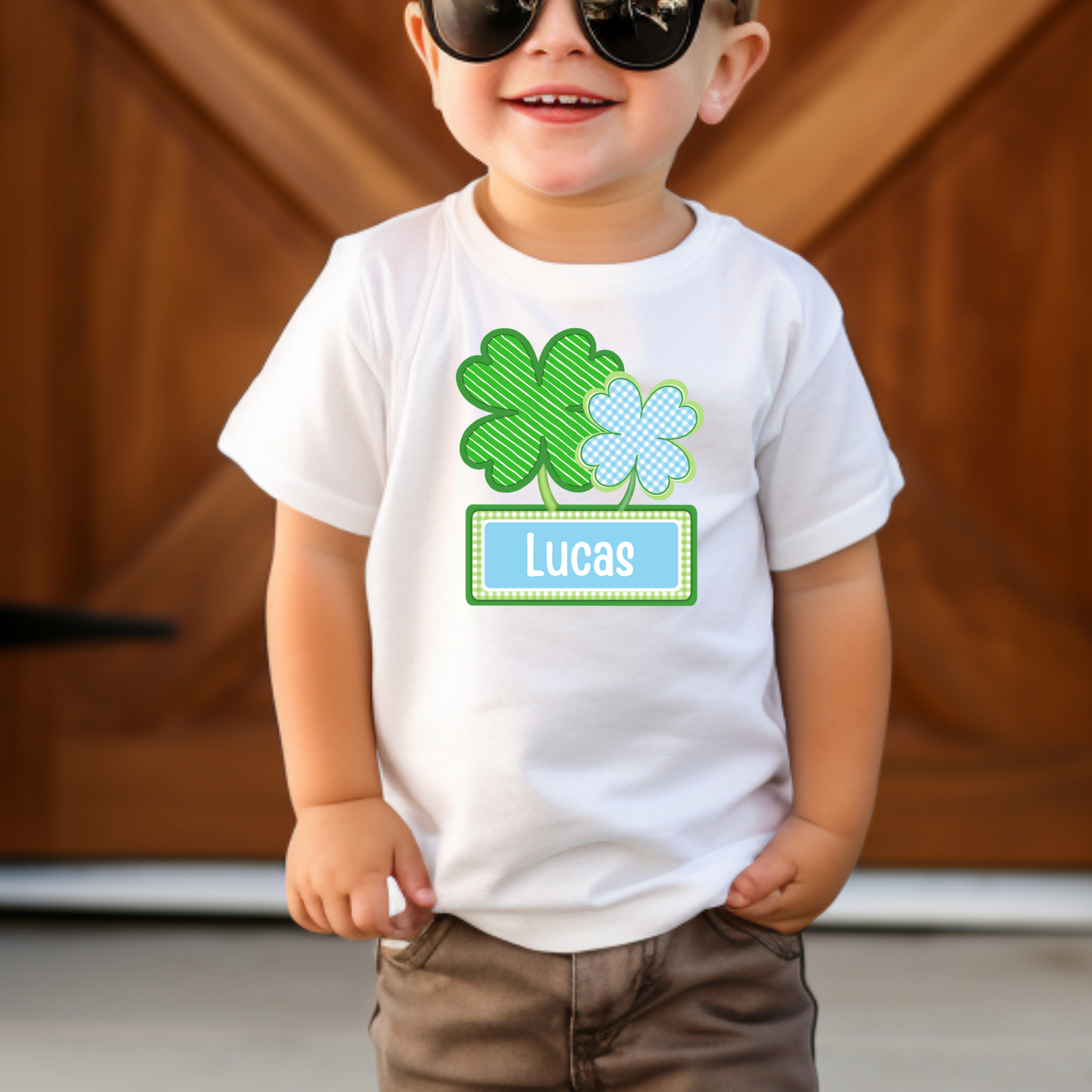 (Personalized St Patrick’s Day- blue