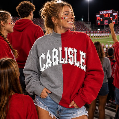 PRE ORDER SPLIT MOCK NECK - Carlisle