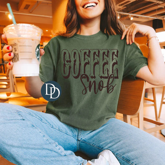 Coffee snob