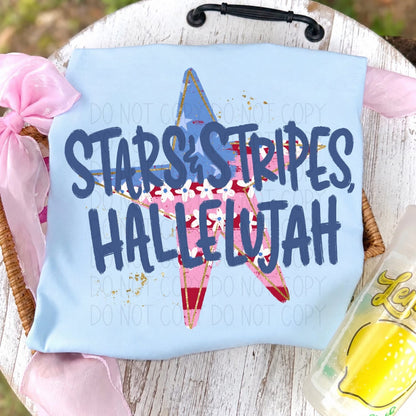 Stars + stripes hallelujah