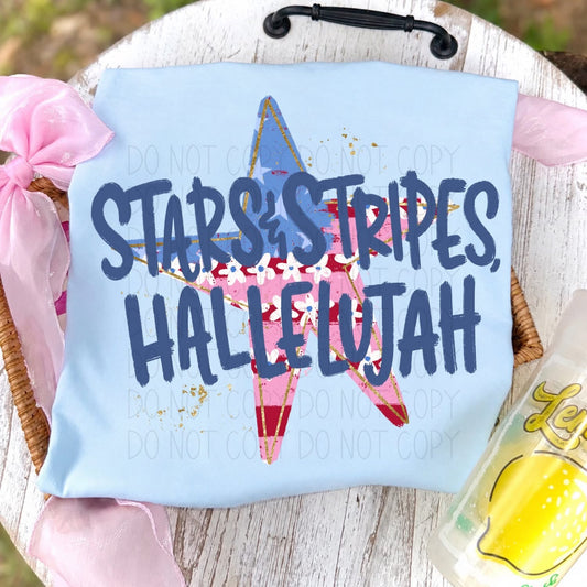 Stars + stripes hallelujah