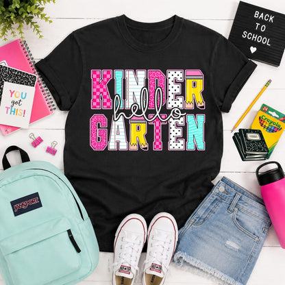 HELLO … back to school pencil pink pre-K -> 6th grade