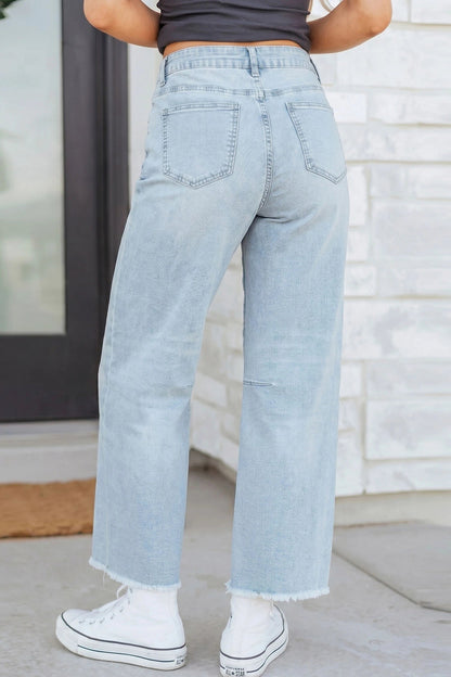 PREORDER: Football Sequin Patch Jeans