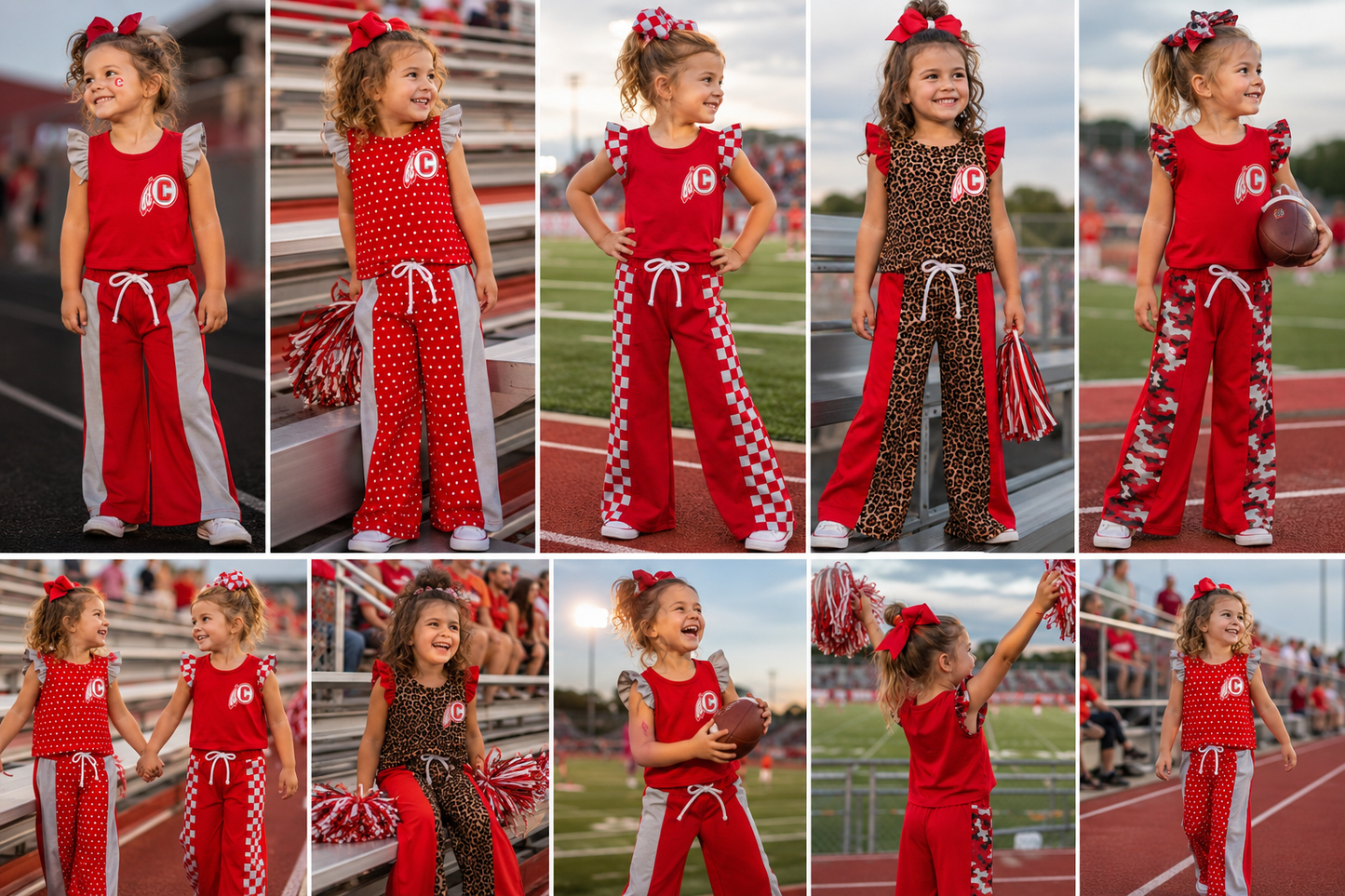 pre- order little spirit ruffle set - Carlisle Indians