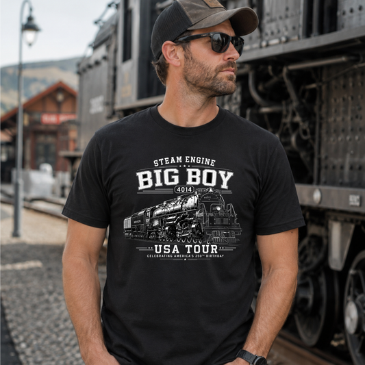 Big boy steam engine