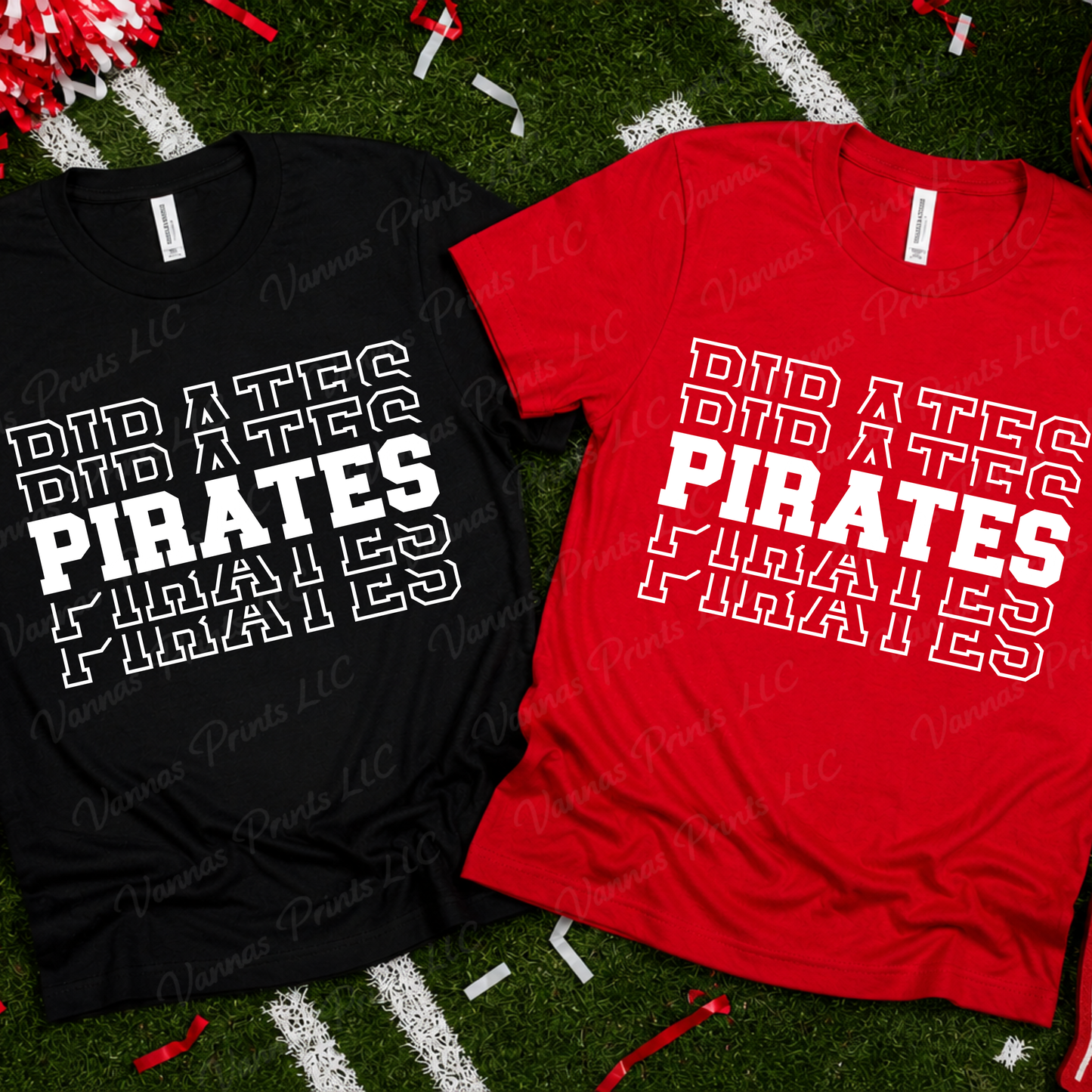 Pirates Stacked