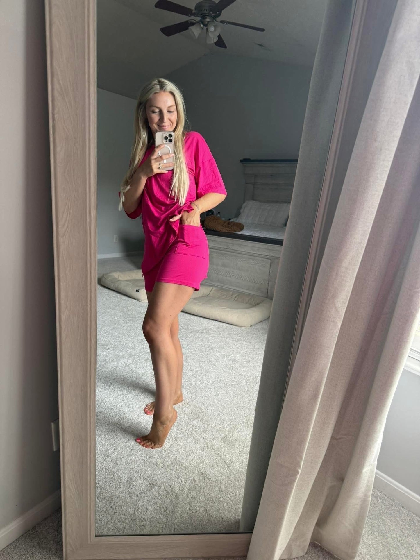 Pre-Order WOMEN’S CASUAL TEE + BIKER SHORTS SET