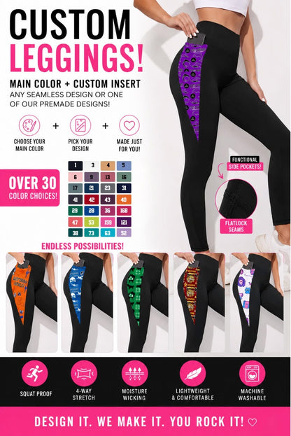 PRE- ORDER custom performance leggings