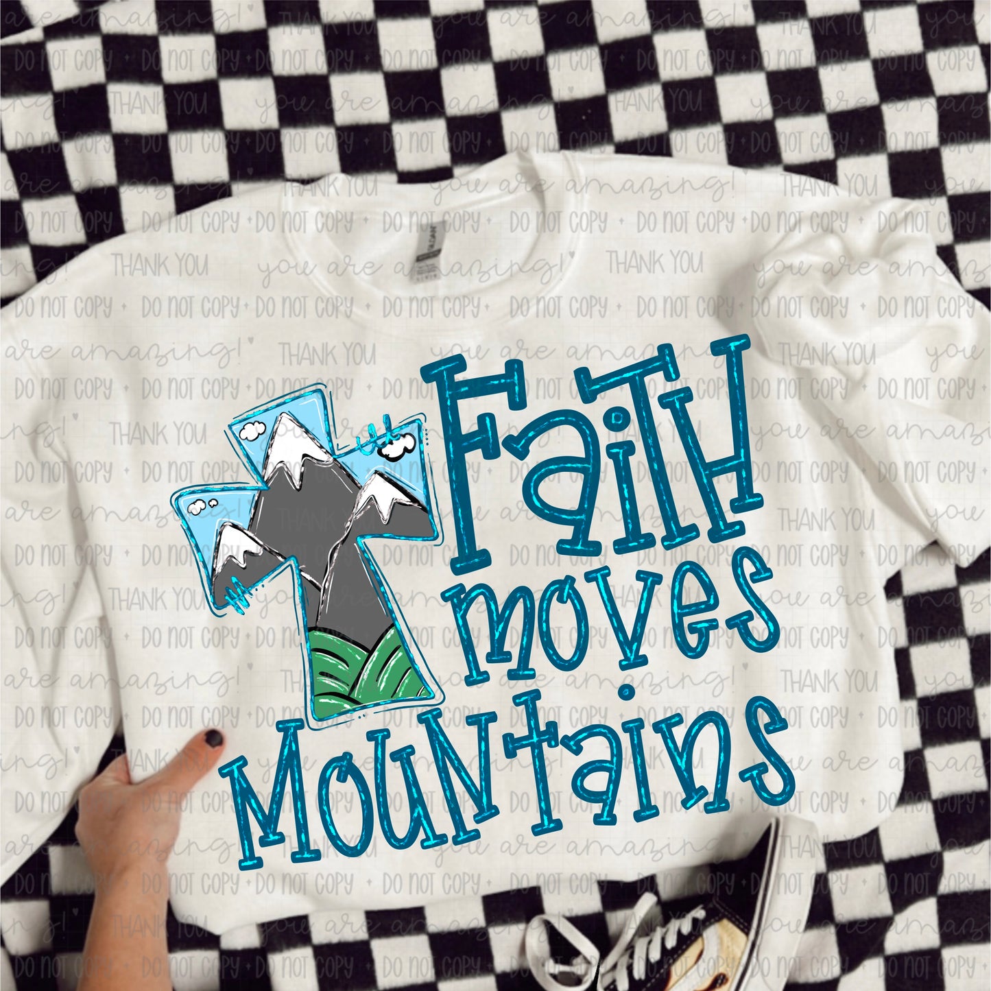 Faith moves mountains