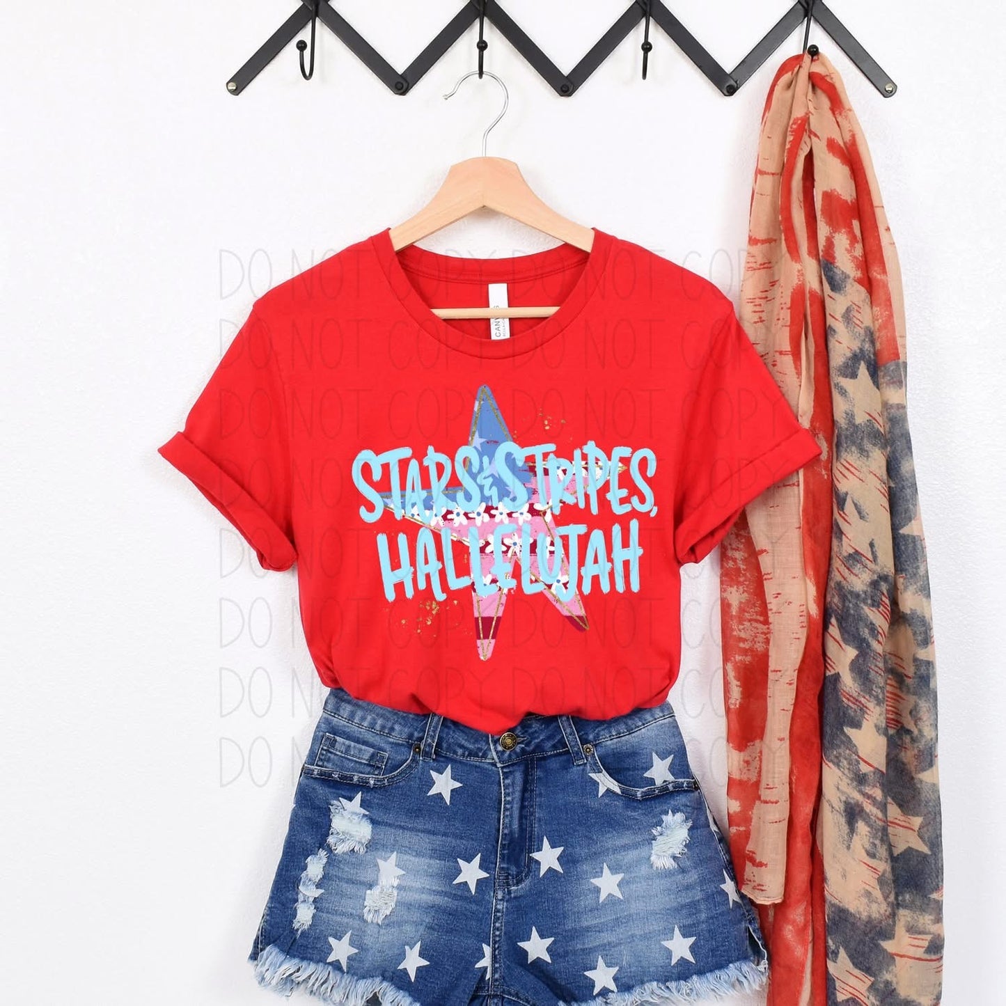 Stars + stripes hallelujah