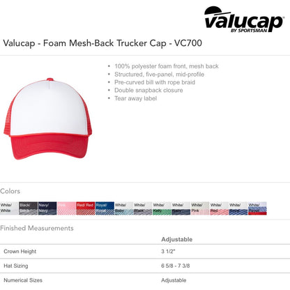Custom Adult Foam Trucker Hats
