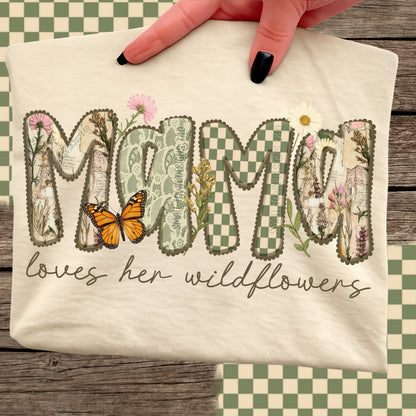 Mama loves her wildflowers