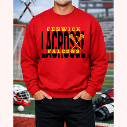 Fenwick lacrosse - BLACK TEXT