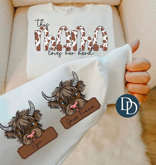 This mama loves her heard