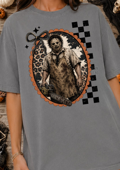 checkered - leather face